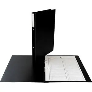 Biurfol TECZ.DO AKT OS.2R/3cm CZAR.BIURFOL folder for documents 2-ring, 3 cm spine, black