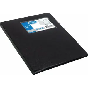 Document folder Bantex demonstration A5 black, for A5 papers and samples