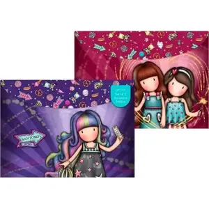 Folder set A4 Santoro Gorjuss, 2 pieces — decorative A4 document folders