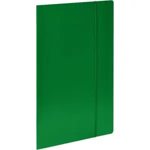 Folder with Elastic A4 380g ECO, green — No name 319/06