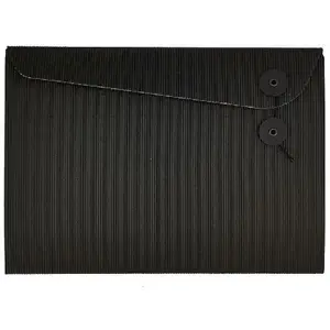 Document folder set Smart smart wave — 6 pieces, black