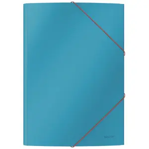 File folder LEITZ Cosy Card 3-Flap Folder Soft Touch — A4, cardboard, 241×310×50 mm