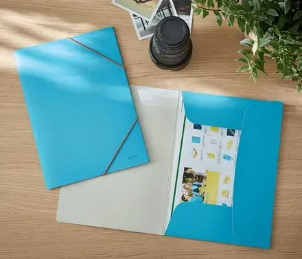 LEITZ Cosy Card 3-Flap Folder Soft Touch A4 Photo 2