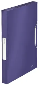 Box File LEITZ Style PP A4 30 mm Purple — polypropylene, 250×37×330 mm