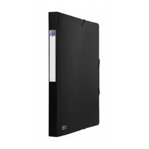Filing box Elba Oxford Urban — polypropylene, black, holds up to 200 sheets, 250×330 mm