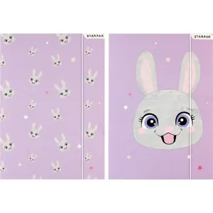 Document folder with elastic STARPAK Rabbit A4 — elastic closure, A4 format