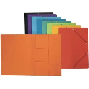 Document folder with elastic Bantex A4 red, model 3450-09