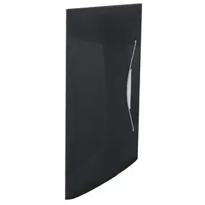 Folder ESSELTE Vivida 3-flap A4 polypropylene (PP), black, 233×320×8 mm