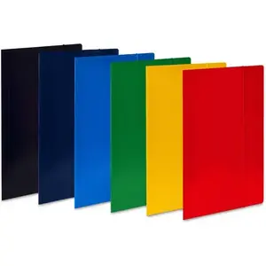 Folder with Elastic Vaupe 319/02 — Vaupe document folder with elastic closure, black