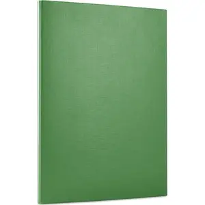 Document folder with hook-and-loop fastener office products A4, 1.5 cm spine, 3 compartments, green