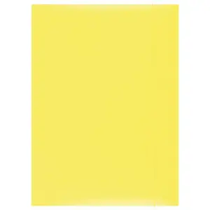 Folder with Elastic Strap A4, office products, model 21191131-06, yellow