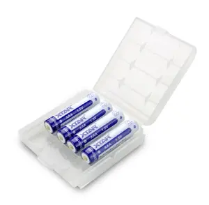 Rechargeable AAA Li-ion Battery XTAR AKAAA.1000L 1.5V 100 mAh Pack of 4 with Case