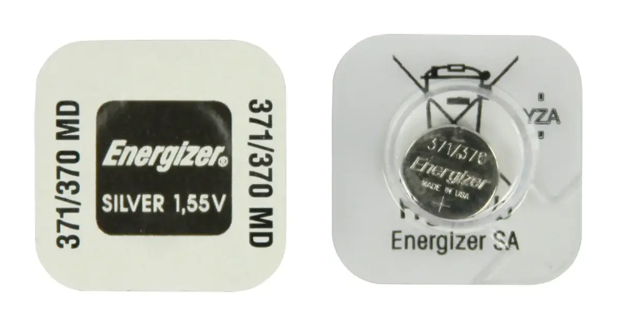 Energizer EN371/370P1 pogu akumulators BAT371.E1 Photo 2