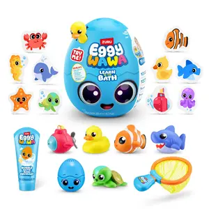 Vannas mācību rotaļlieta ZURU Eggy Wawa Learn in the Bath — daudzkrāsaina, AAA baterijas