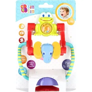Детская музыкальная карусель на присоске Bambam BAM BAM 15×21×11 см, модель 9017 BB