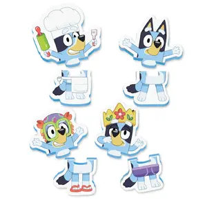 Игрушка-пазл для ванны TOMY Bluey — 8 частей, плавающий пазл для детей от 1,6 года