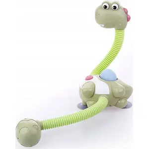 Bath toy Dumel Discovery Zakręcony Dino — Dumel DD 50518, waterproof playful dinosaur for bath time