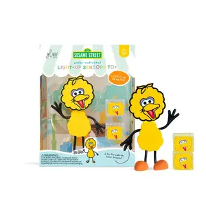 Vannas rotaļlieta Glo Pals Big Bird Pal — dzeltena, ar apgaismojumu, no 3 gadiem
