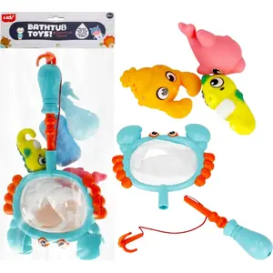 Bath Toy Set mega creative ZAB DO KAPIELI KRAB 21x40x6 cm mesh packaging