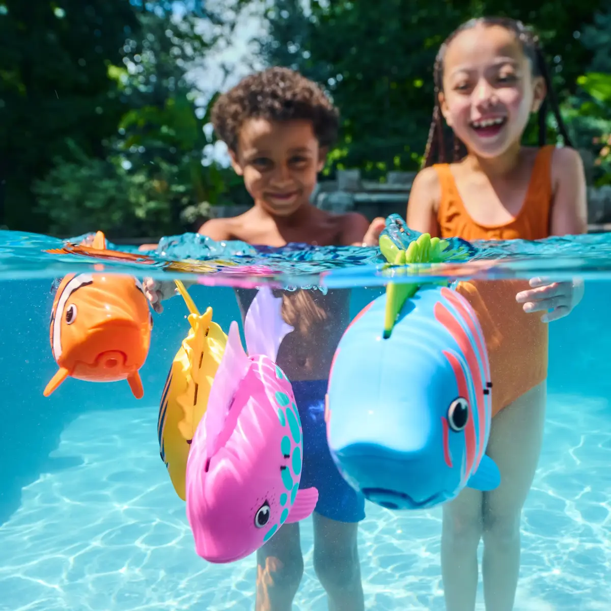 Swim Ways Rainbow Reef Tuna Turner pool diving toy Photo 6
