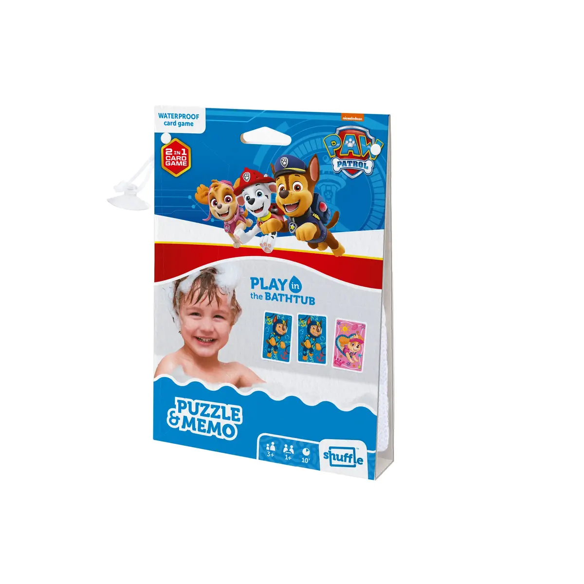 Kāršu spēle Cartamundi Shuffle Paw Patrol Play in the Bathtub Photo 5