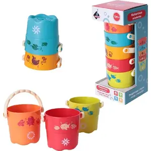 Bath buckets ASKATO model 450549 — plastic bathing bucket set