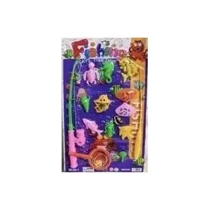 Fishing Toy Rod with Magnetic Fish, Big Toys — Children's Magnetic Fishing Set