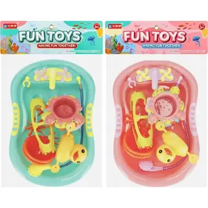 Bath Toy Set mega creative ZAB DO KAPIELI ZWIERZ WANN 26x35x7 cm - mixed designs