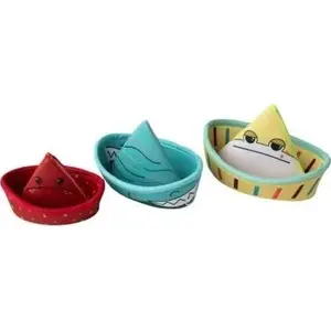 Bath boats MomsCare model 5907784465375 — children's floating bath toys, plastic set