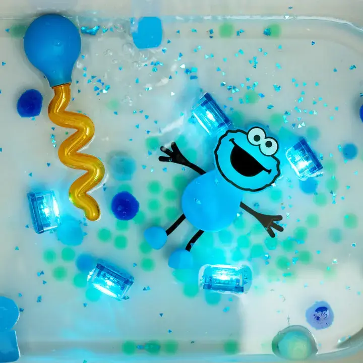 Glo Pals Cookie Monster Pals vannas rotaļlieta Photo 4