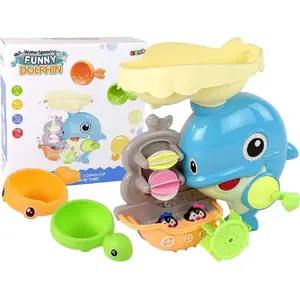 Игрушка для ванны LEANToys Дельфин «Водопад» для ванны и душа, модель 13081
