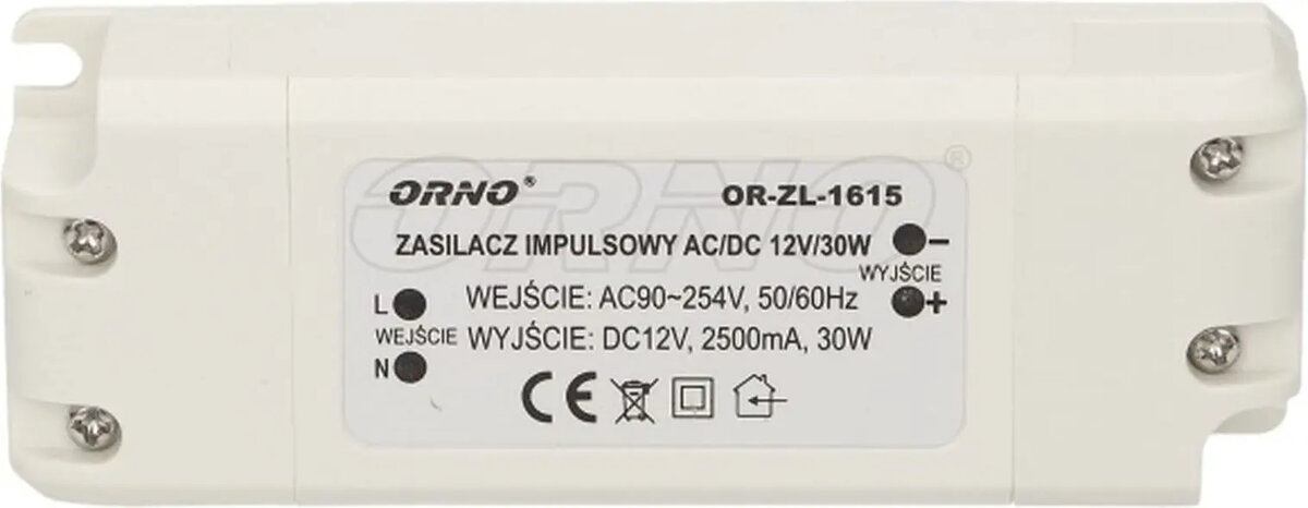 ORNO LED barošanas avots 12V DC