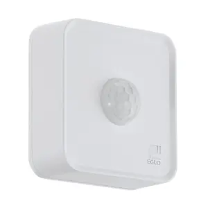 Беспроводной настенный датчик движения EGLO CONNECT-Z — белый, дальность 12 м, питание AA