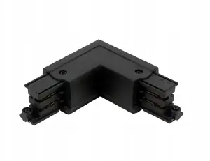 Connector L 3‑phase track LUMICANTO left black with power supply PRIME — led line 210653