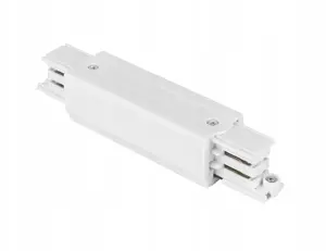 LOGILINK linear connector for 3-phase luminaire track LUMICANTO white with PRIME power module