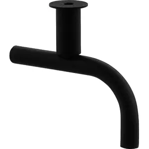 Pendant lamp EGLO EGLO PUNKTOPHÆNG SVANEHALS BØRSTET SORT, adjustable goose-neck, brushed black finish, model 33864