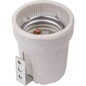 Ceramic E27 Lamp Holder Kanlux HLDR-E27-F (02161)
