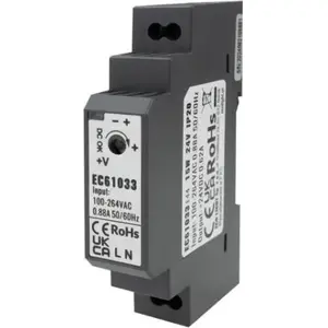 LED блок питания на DIN-рейку Eco Light EC61033 15W 24V IP20