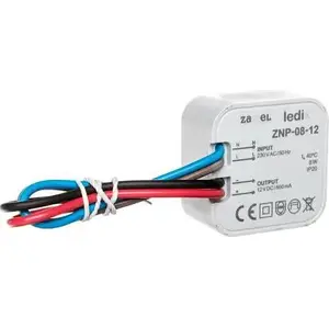 ZAMEL LED Power Supply 12V DC 8W in-ceiling/flush-mount (LDX10000028)