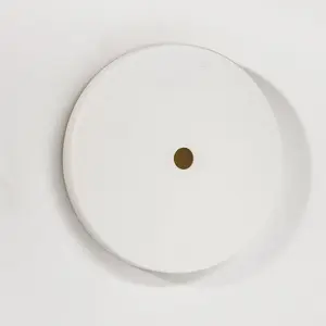 Lauritz Knudsen ceiling cover plate Ø80 white 9010 for lamp outlet