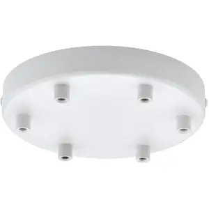 Pendant canopy EGLO BALDAKIN 6-output cluster white — EGLO 33885
