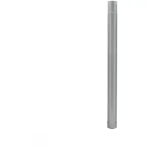 Pole Extension for Lighting Mast BEMKO, diameter 60 mm, length 1 m, grey