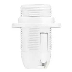 Lamp holder/oprawka Opal OTE14-01 D.3027B white screw-fit with collar