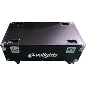 Evolights pixel bar case for 6 PIXEL BAR 18x10W RGBW fixtures — solid transport flight case
