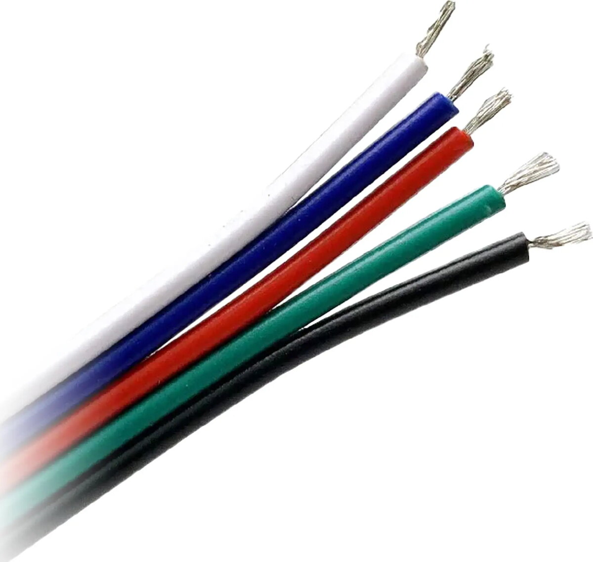 Kabelis LED lentai ORNO RGBW 5x0