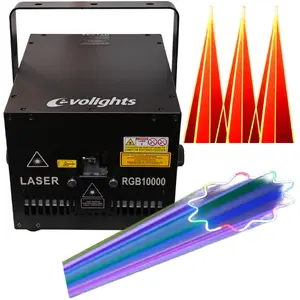 Сценический лазер Evolights LASER 10W RGB V2 – 10 Вт RGB лазер для сценического освещения и эффектов