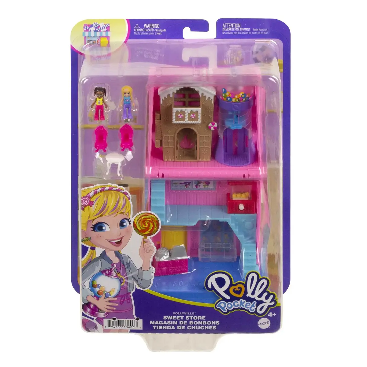 Mattel Polly Pocket Pollyville Sweet Store набор Photo 6