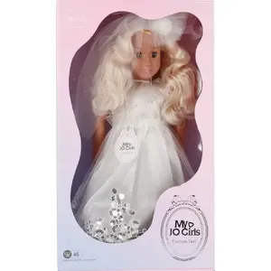 Lelle mega creative LALKA 46 cm, modelis 2055, izmēri 46×24×13 cm, spēlēšanai un izvietošanai
