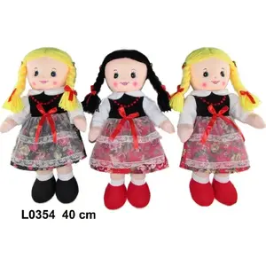 Lelle Sunday Lalka L-354 40 cm, 3 kostīmi, modelis 159458