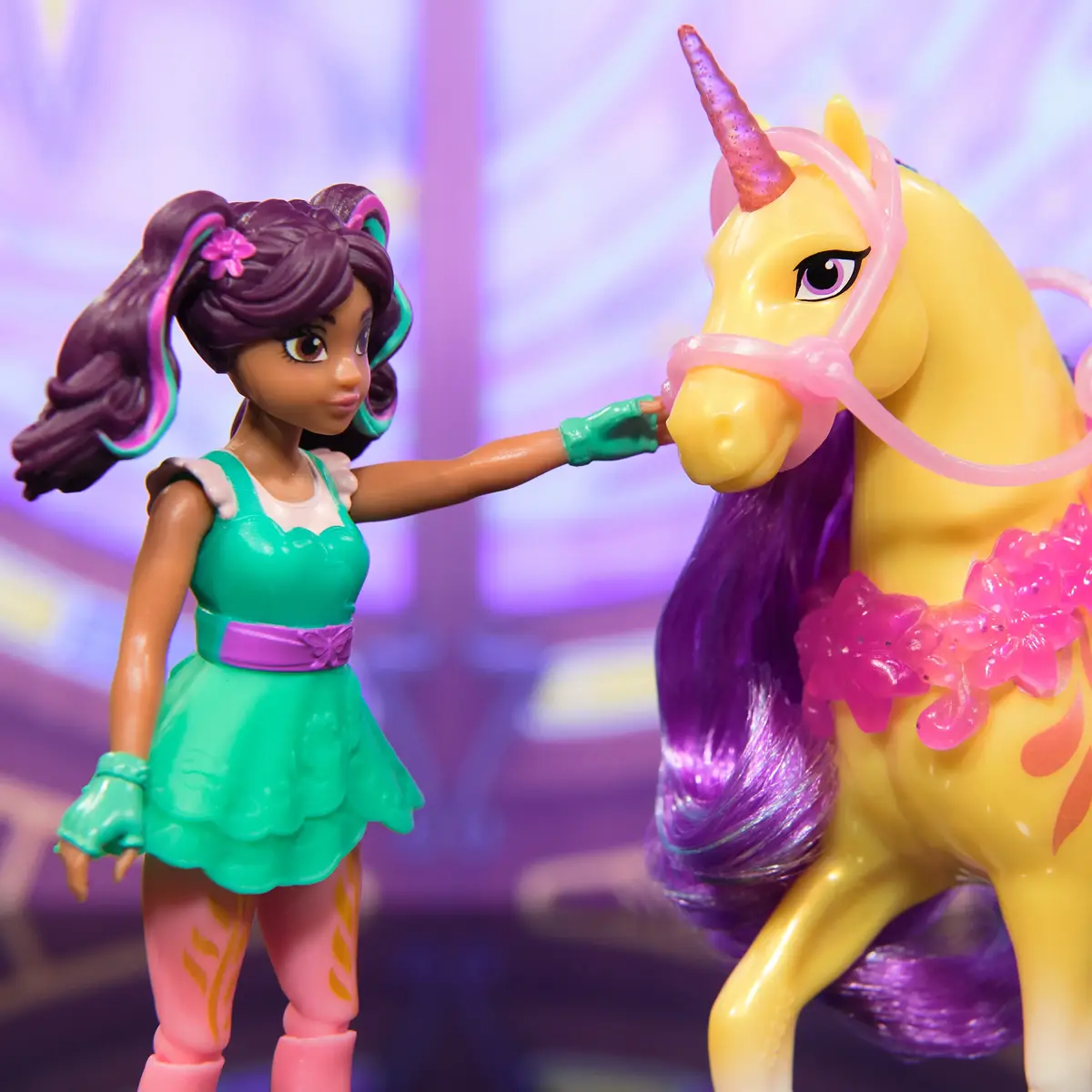 Usorteret Unicorn Academy Ava & Leaf mini doll set Photo 5